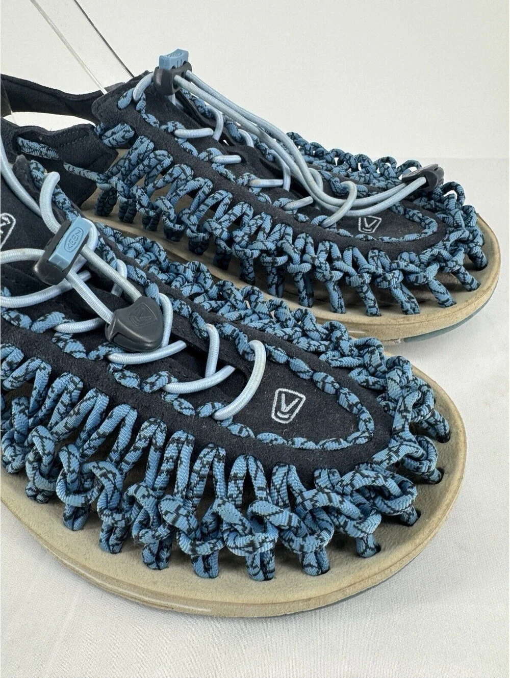 Keen sandals womens 8 uneek braided outdoor hiking trail camping closed toe
